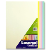 Lasercol A4 80gsm Colour Paper 100 Sheets - Pastel